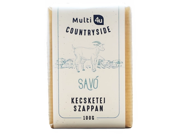 Multi 4U Countryside Kecsketej szappan savós
