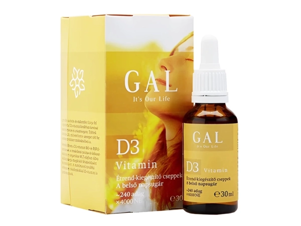 GAL D3 vitamin 30ml 4000NE