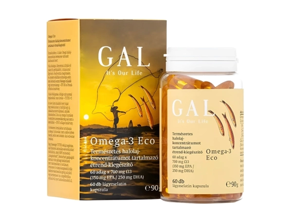 GAL Omega-3 Eco lágyzselatin kapszula 60 db
