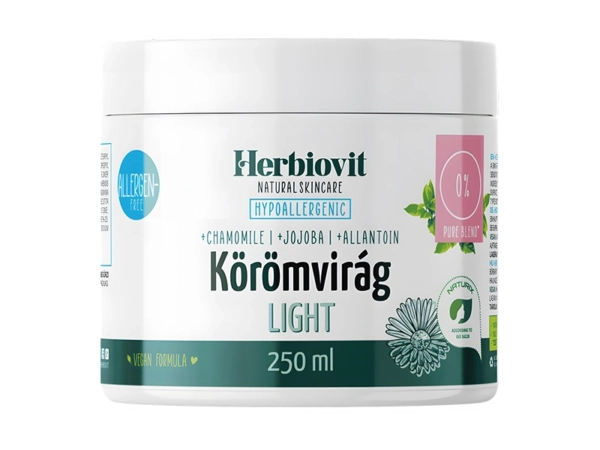 Herbiovit Körömvirág light krém 250 ml