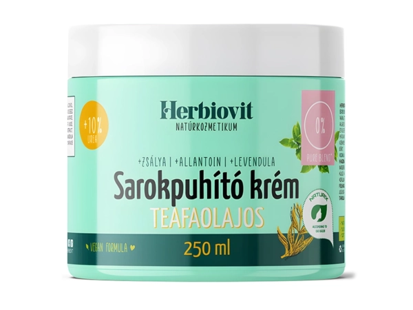 Herbiovit Sarokpuhító krém teafaolajos 250 ml