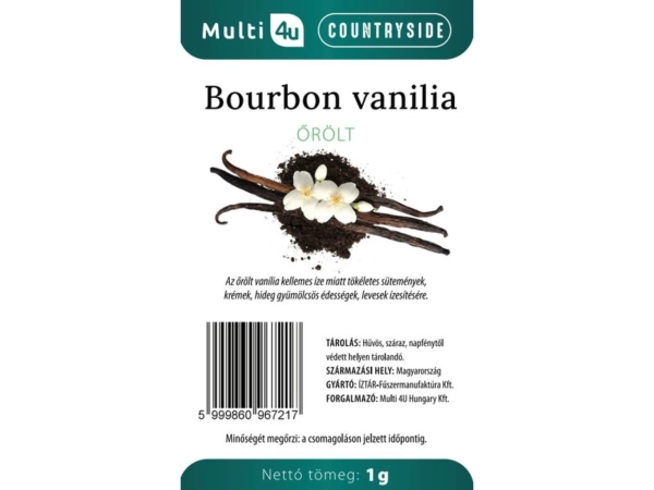 Multi 4U Countryside Bourbon vanília őrölt 1g