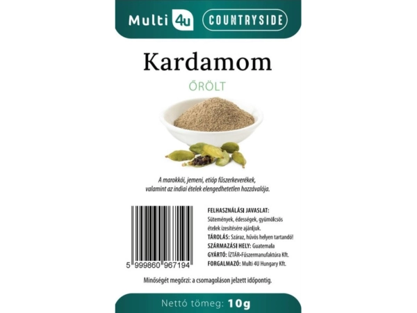 Multi 4U Countryside kardamom őrölt 10g