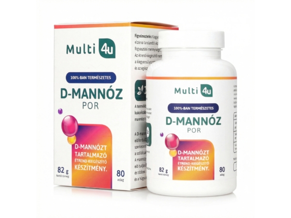 Multi 4U D-Mannóz por 82 g 80 adag