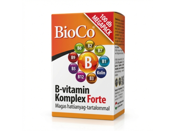 BioCo B-vitamin komplex FORTE 100 db