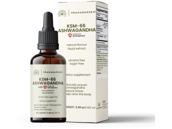 Pranagarden KSM-66 Ashwagandha Bio Folyékony kivonat 100 ml