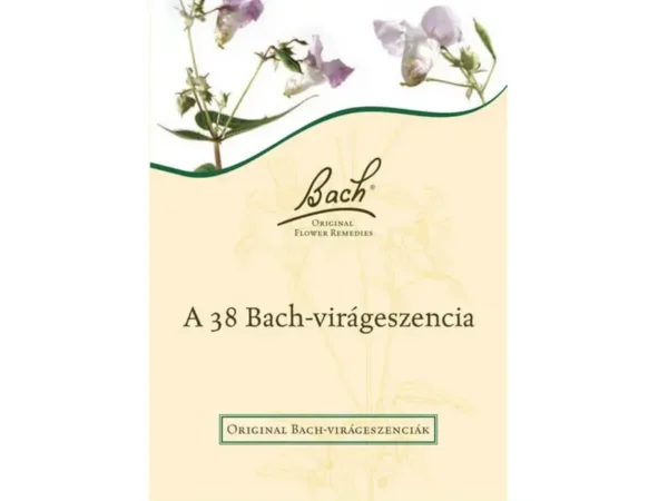 A 38 Bach-virágeszencia könyv