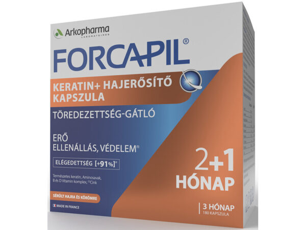 Forcapil Keratin+ Hajerősítő 180 db