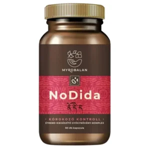 Myrobalan NoDida Candida, gombák és élősködők elleni gyógynövény-komplex 60db