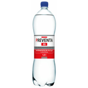 Preventa 85 csökkentett deutérium víz szénsavas 1,5l