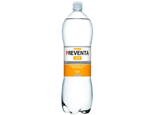 Preventa 125 csökkentett deutérium víz szénsavmentes 1,5l