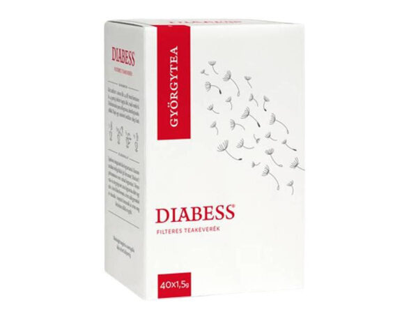 Diabess Györgytea filteres teakeverék 40*1,5g