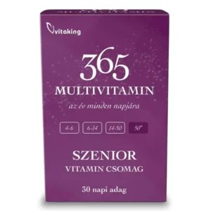 Vitaking 365 SZENIOR Multivitamin csomag 30 napi adag
