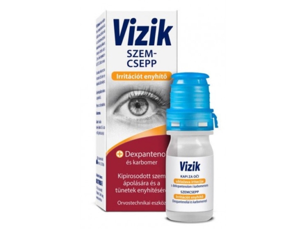 Vizik szemcsepp Irritációt enyhítő 10 ml