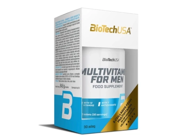 BioTech USA Multivitamin for Men 60db tabletta