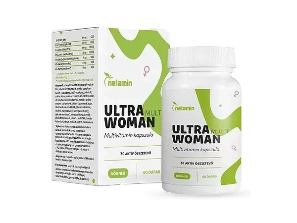 Netamin Ultra Multi Woman Multivitamin kapszula nőknek 60 db