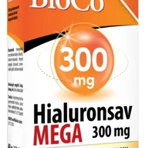 BioCo Hialuronsav MEGA 300 mg 60 db tabletta