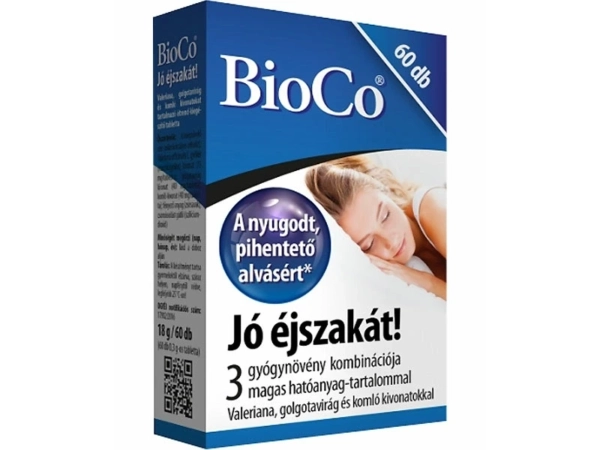BioCo Jó éjszakát tabletta 60 db