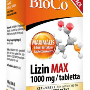 BioCo Lizin Max 1000mg Megapack tabletta 100db