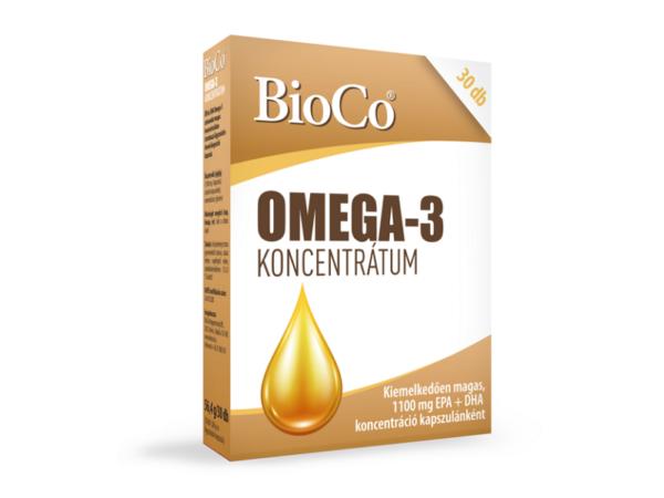 BioCo Omega-3 KONCENTRÁTUM (1500mg) 30db