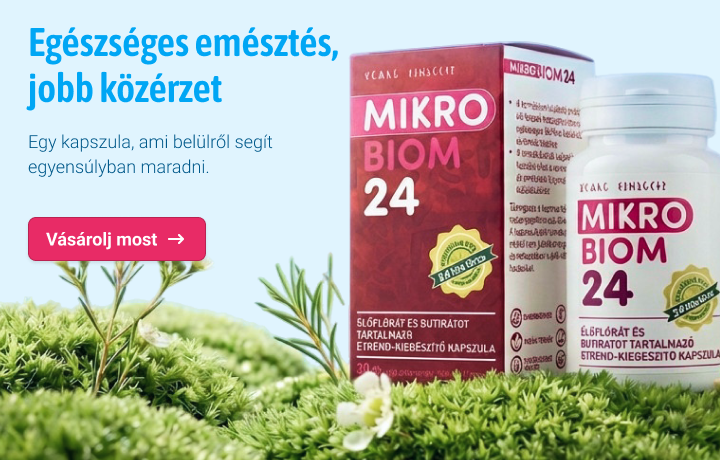 Egészséges emésztés, jobb közérzet