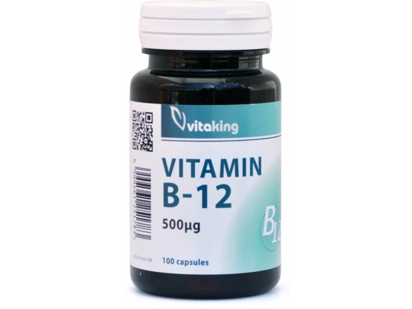 Vitaking B12-vitamin 500mcg 100db