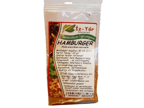 ÍZTÁR Hamburger fűszerkeverék 20 g