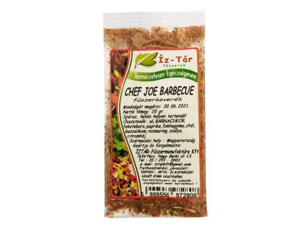 Íz Tár Chef Joe Barbecue fűszerkeverék 20g