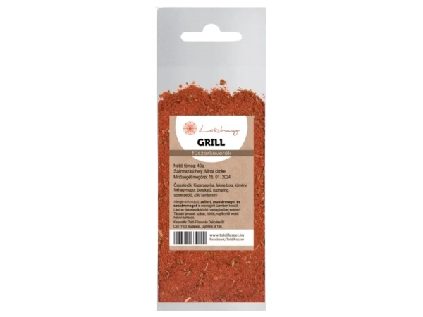 Lakshmy Grill fűszerkeverék 40 g