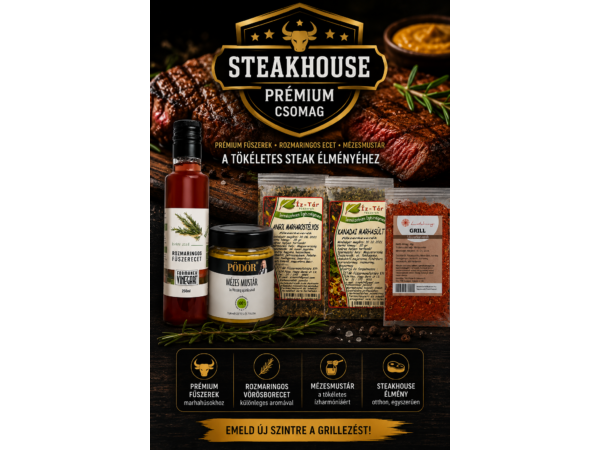 Steakhouse Prémium Csomag – Limitált Grill Válogatás