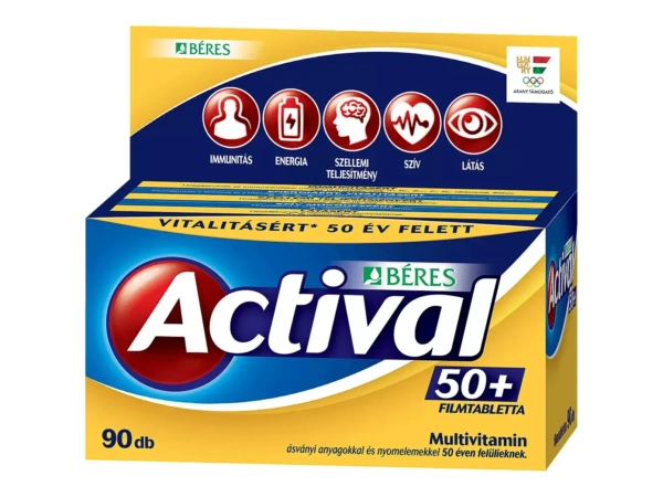 Béres Actival 50+ filmtabletta 90db