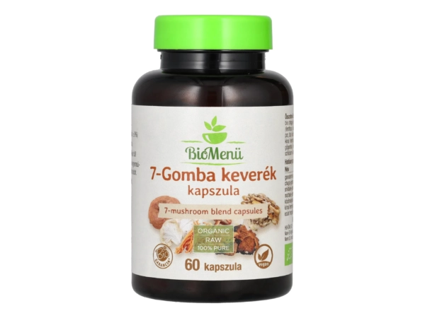 BioMenü BIO 7-GOMBA keverék kapszula 60 db