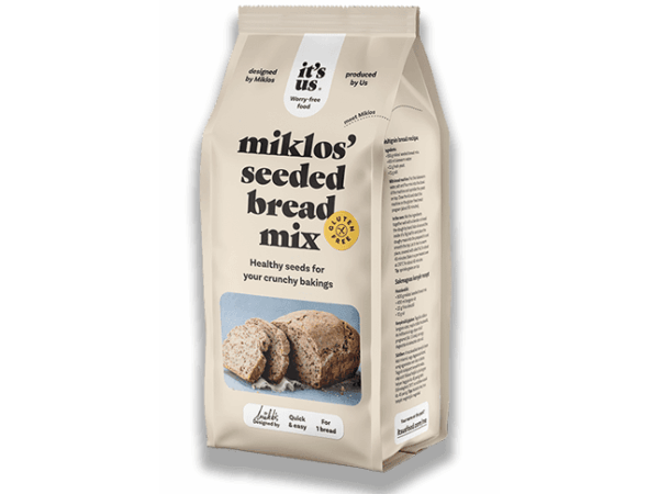 It's us MIKLOS' sokmagvas kenyér gluténmentes lisztkeverék 500g