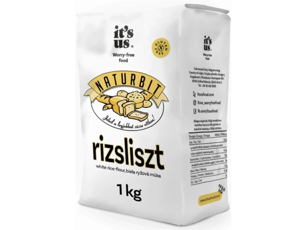 It's us Naturbit gluténmentes rizsliszt 1kg