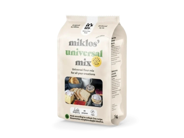 It's us miklos' universal mix gluténmentes lisztkeverék 1kg
