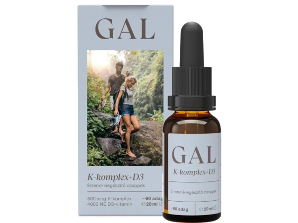 GAL K-komplex + D3 étrend-kiegészítő cseppek (20 ml)