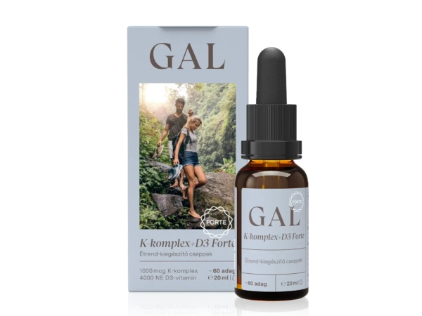 GAL K-komplex + D3 Forte étrend-kiegészítő cseppek 20 ml